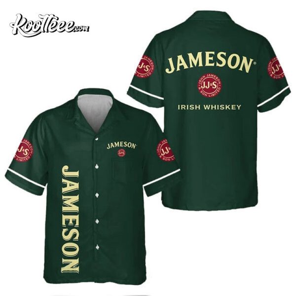 Jameson Irish Whiskey Hawaiian Shirt