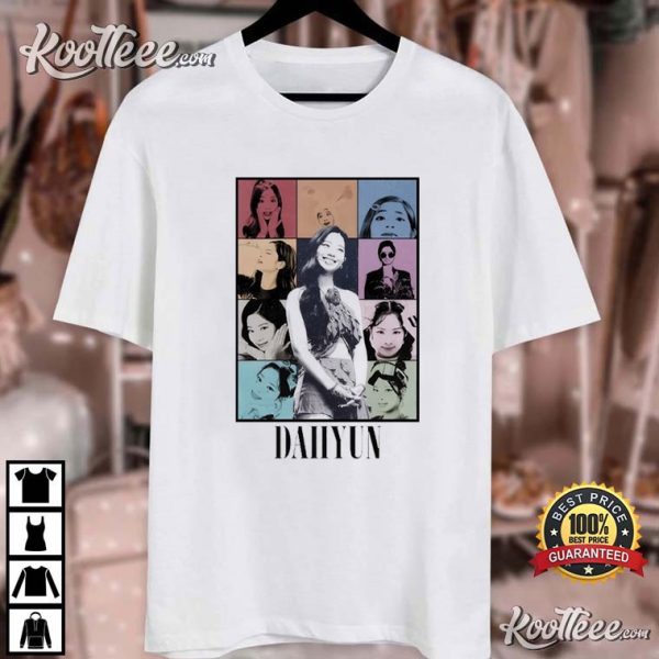 Dahyun Twice Eras Tour Kpop T-Shirt