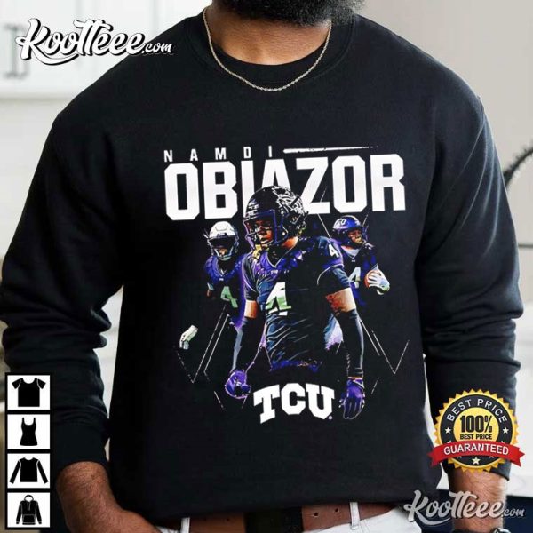 Namdi Obiazor TCU Football T-Shirt