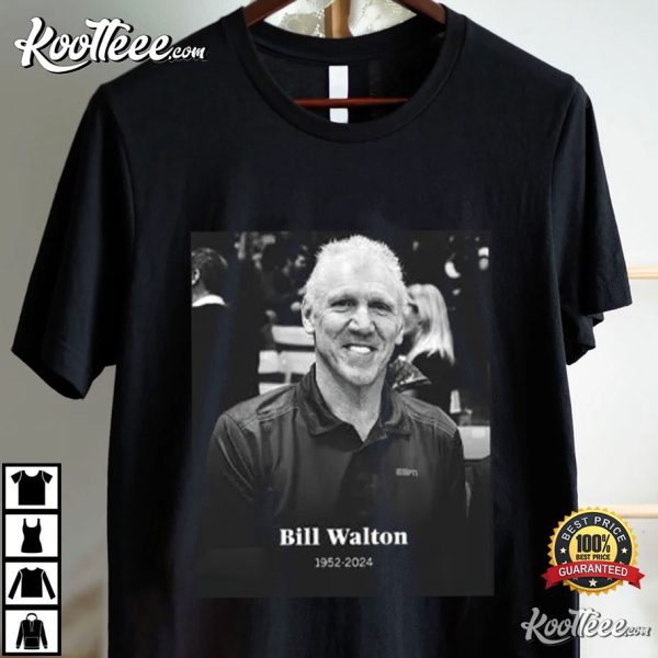 Rip Bill Walton 1952-2024 T-Shirt