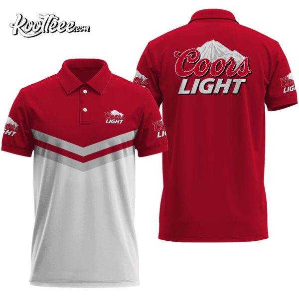 Coors Light Beer Polo Shirt