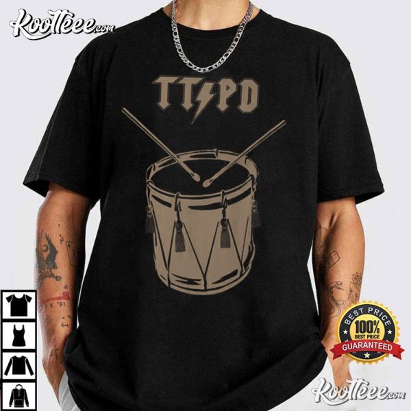 The Smallest Man Who Ever Lived Drums TTPD T-Shirt