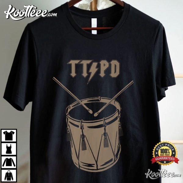 The Smallest Man Who Ever Lived Drums TTPD T-Shirt