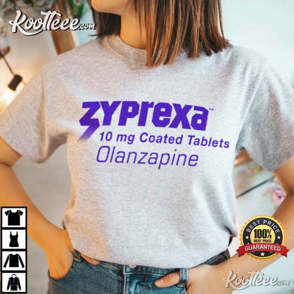 Zyprexa Olanzapine 10 Mg Coated Tablets T-Shirt