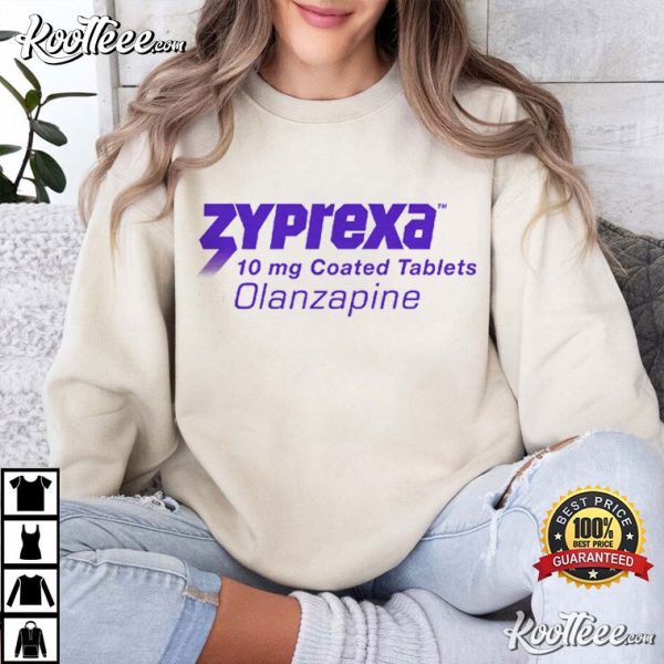 Zyprexa Olanzapine 10 Mg Coated Tablets T-Shirt