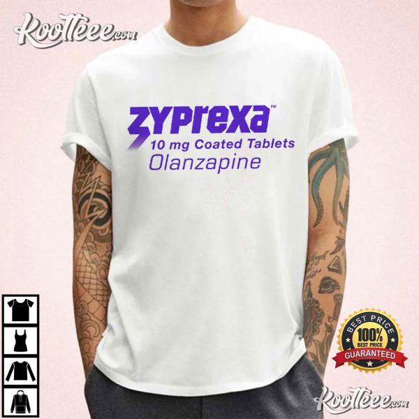 Zyprexa Olanzapine 10 Mg Coated Tablets T-Shirt