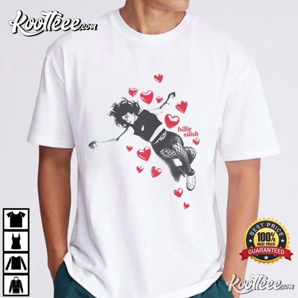 Billie Eilish Valentine Gift For Fan T-Shirt