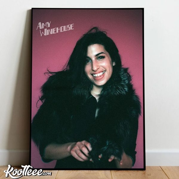 Amy Winehouse Back To Black Gift For Fan Poster