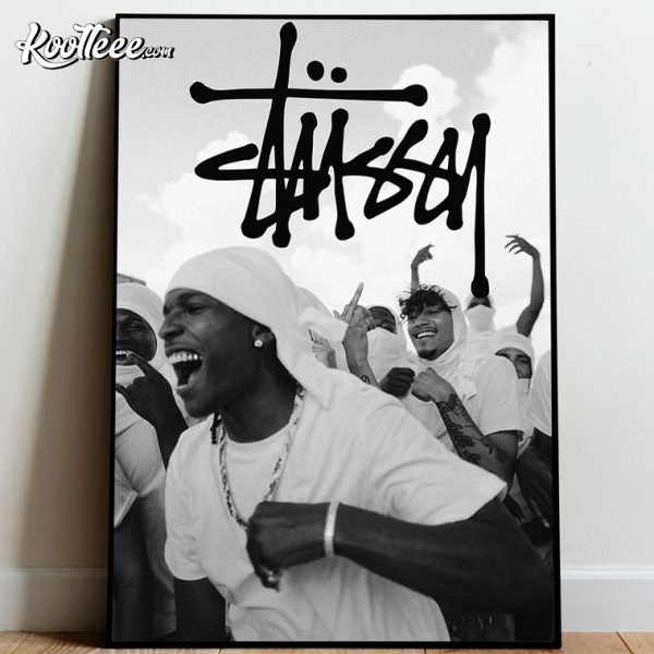 ASAP Rocky Stussy Gift For Fan Poster