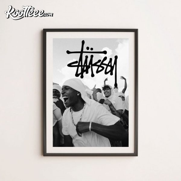 ASAP Rocky Stussy Gift For Fan Poster