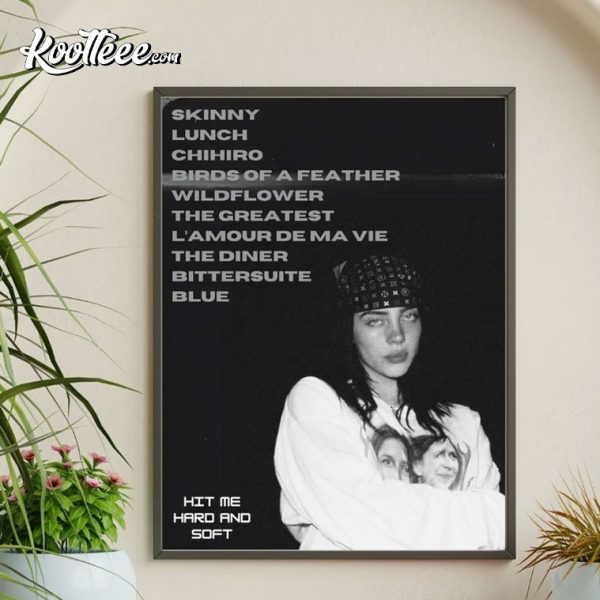 Billie Eilish Hit Me Hard And Soft Album Tracklist Poster