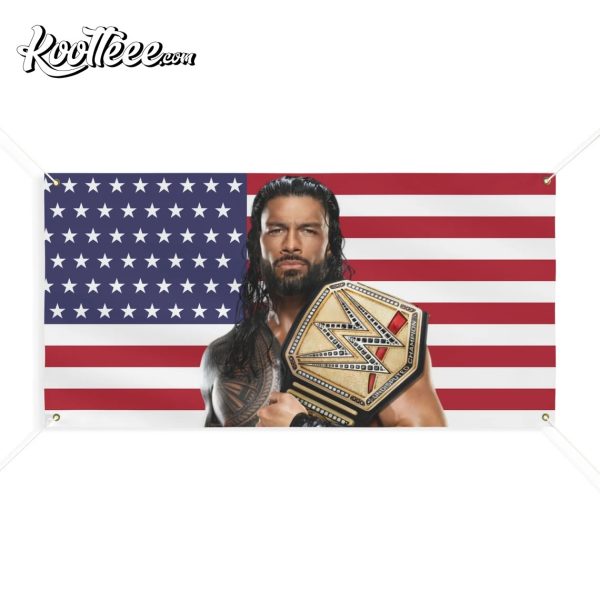 Roman Reigns WWE American Flag