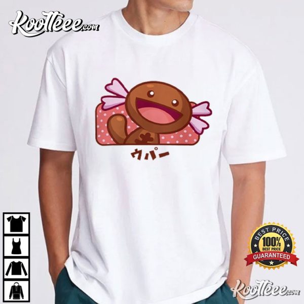 Paldean Wooper Pokemon Game T-Shirt