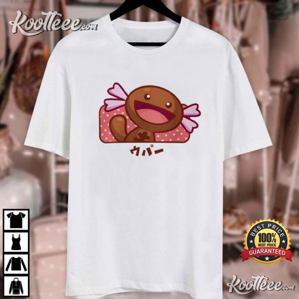 Paldean Wooper Pokemon Game T-Shirt