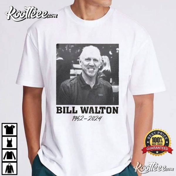 Rip Bill Walton Basketball Player T-Shirt