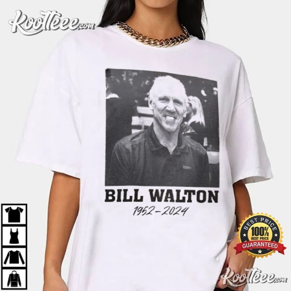 Rip Bill Walton Basketball Player T-Shirt