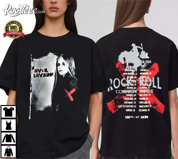 Avril Lavigne Under My Skin Tour T-Shirt