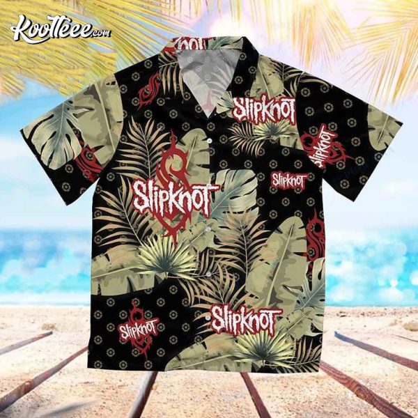 Slipknot Logo With Tree Tropical Hawaiian Shirt