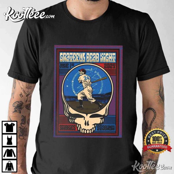 Grateful Dead x Tennessee Smokies Kodak TN 2024 Poster T-Shirt