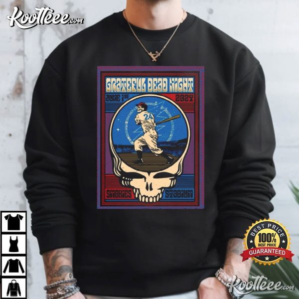 Grateful Dead x Tennessee Smokies Kodak TN 2024 Poster T-Shirt