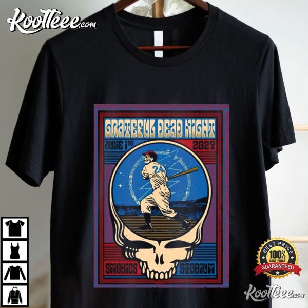 Grateful Dead x Tennessee Smokies Kodak TN 2024 Poster T-Shirt