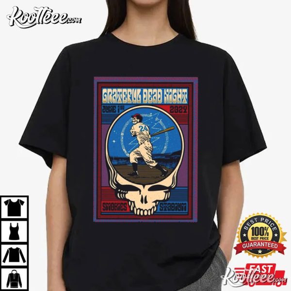 Grateful Dead x Tennessee Smokies Kodak TN 2024 Poster T-Shirt