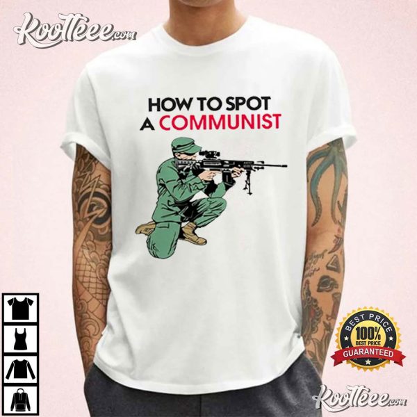 Matt Maddock How To Spot A Communist T-Shirt