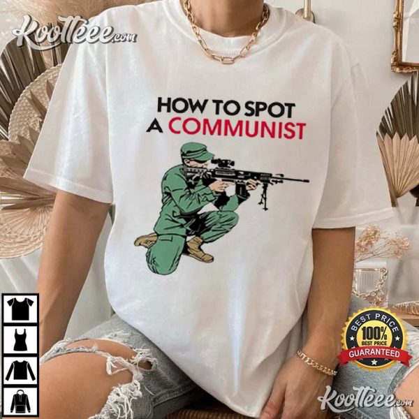 Matt Maddock How To Spot A Communist T-Shirt