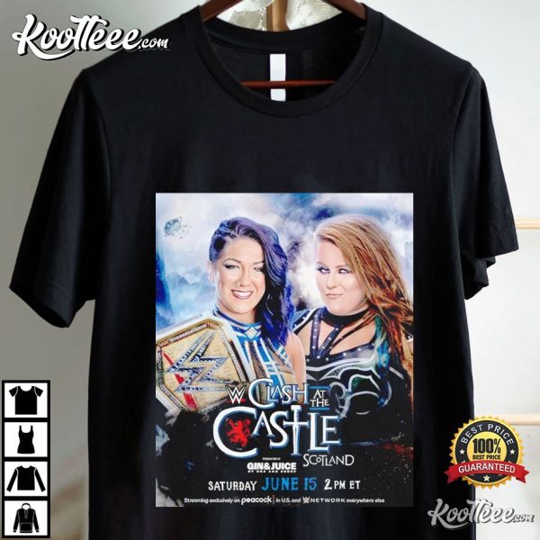 Bayley Vs Piper Niven WWE Clash At The Castle Womens Championship T-Shirt