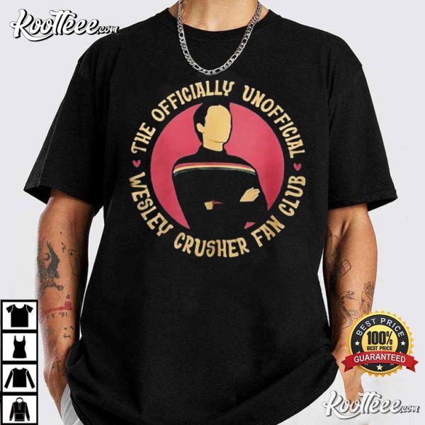 Wil Wheaton The Officially Unofficial Wesley Crusher Fan Club T-Shirt