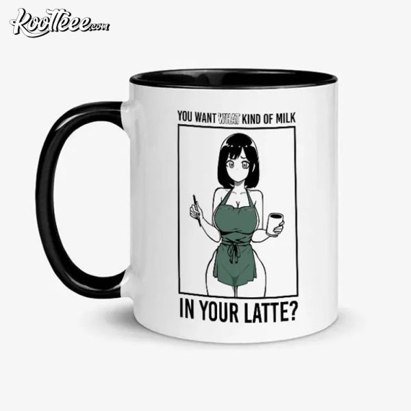 Anime You Want What Kind Of Milk In Your Latte Mug