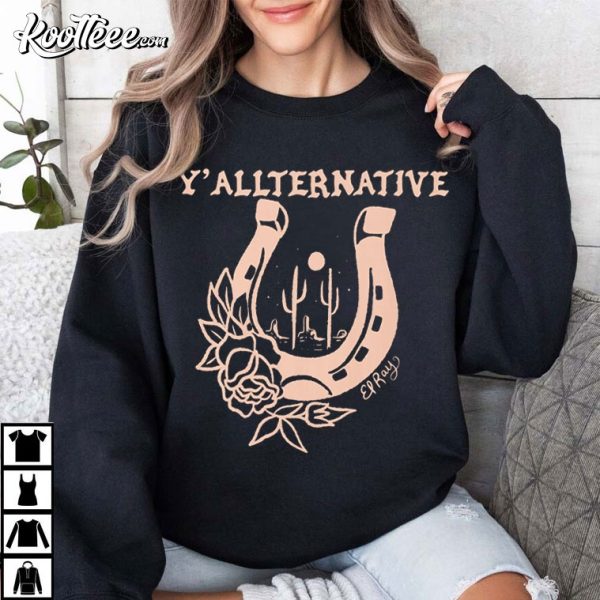 Yallternative Cowgirl Western T-Shirt