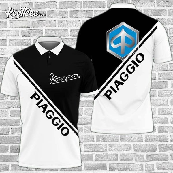 Piaggio Vespa Logo Polo Shirt