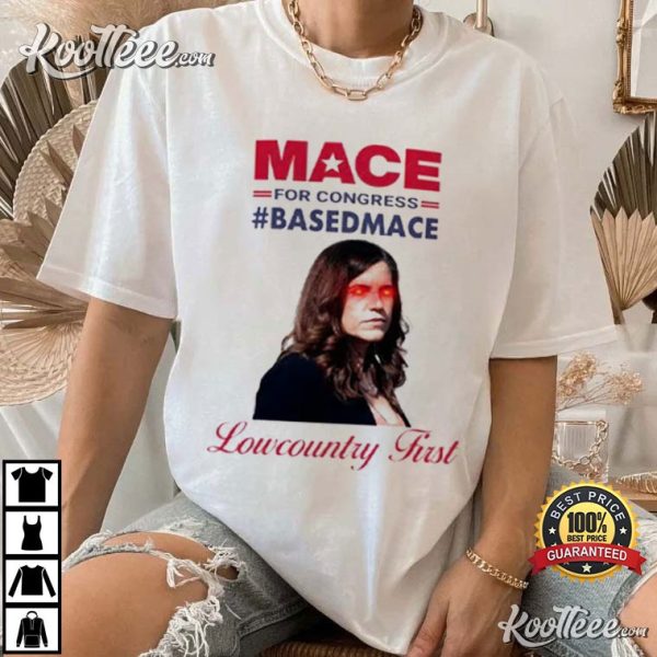 Nancy Mace For Congress Based Mace T-Shirt