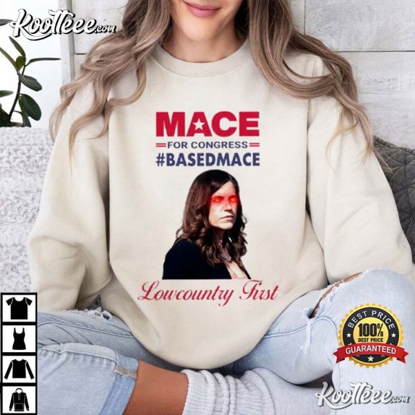 Nancy Mace For Congress Based Mace T-Shirt