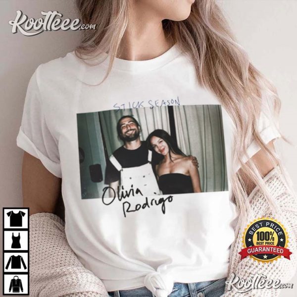 Olivia Rodrigo Noah Kahan Stick Season T-Shirt