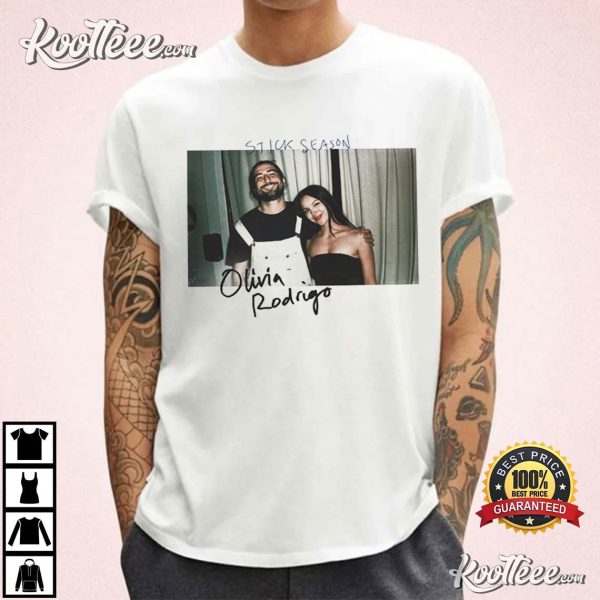 Olivia Rodrigo Noah Kahan Stick Season T-Shirt