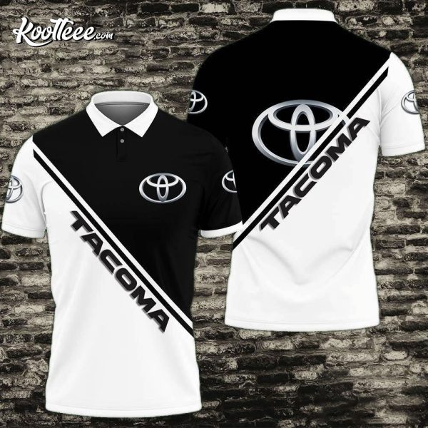 Toyota Tacoma Black Polo Shirt