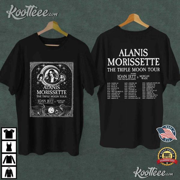 Alanis Morissette The Triple Moon Tour 2024 T-Shirt