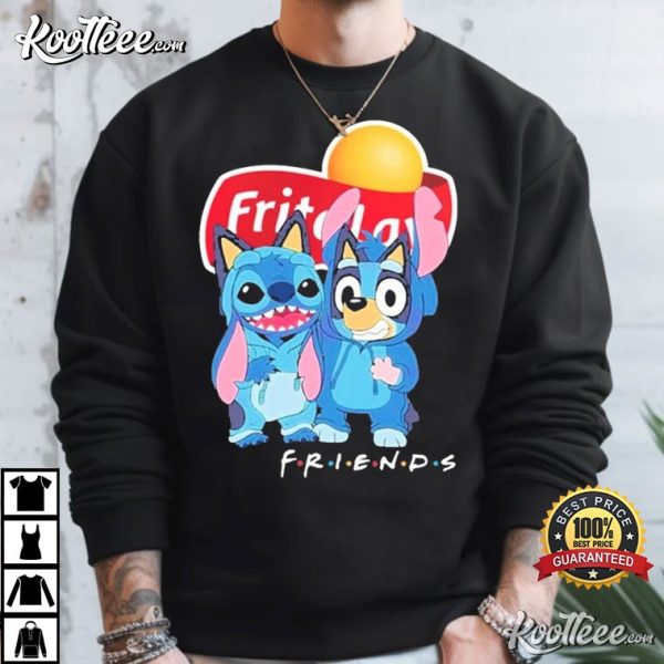 Frito Lay Stitch Bluey Friends T-Shirt