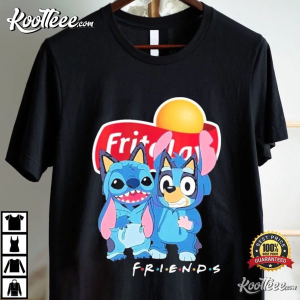 Frito Lay Stitch Bluey Friends T-Shirt