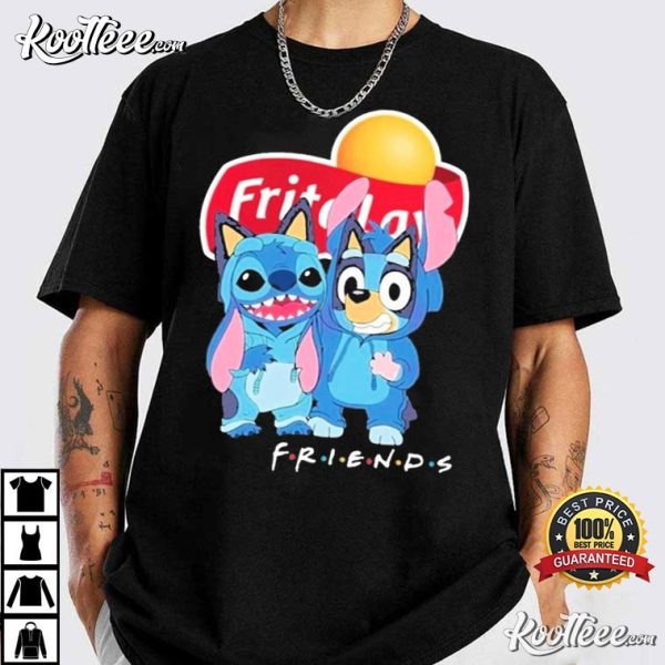 Frito Lay Stitch Bluey Friends T-Shirt