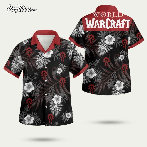 World Of Warcraft Flower Tropical Hawaiian Shirt