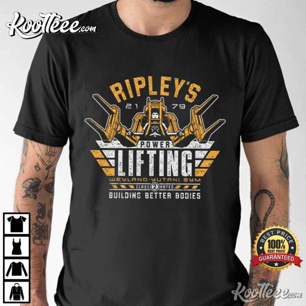 Alien Ellen Ripley Power Lifting T-Shirt