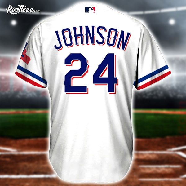 Cody Johnson Rangers Baseball Jersey