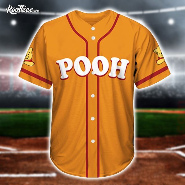 Dont Care Pooh Baseball Jersey