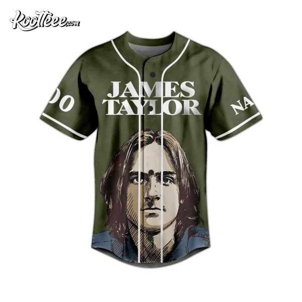 James Taylor 2024 US Summer Tour Custom Baseball Jersey