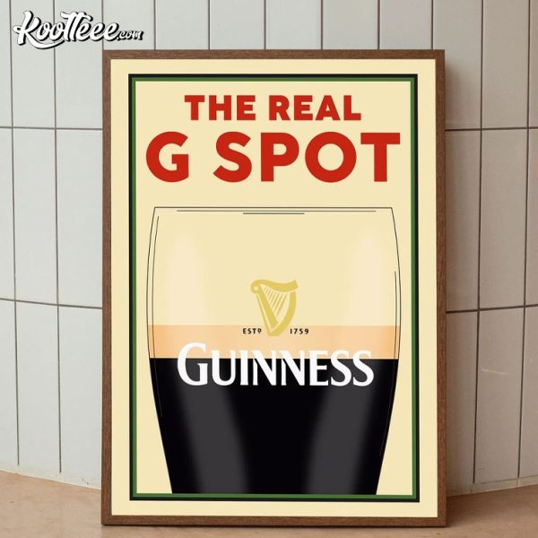 Guinness Split The G Irish Stout The Real G Spot Poster