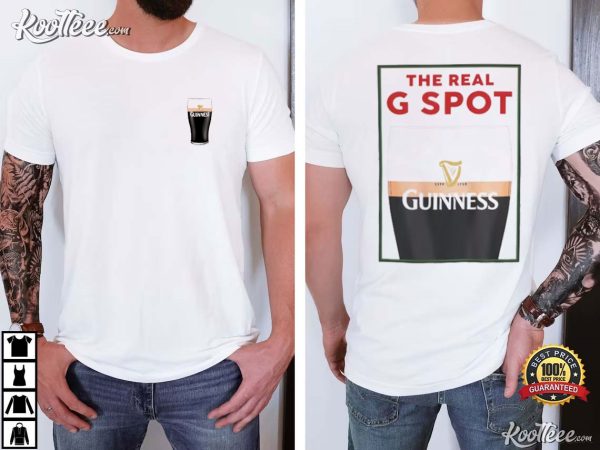 Guinness Split The G Irish Stout The Real G Spot T-Shirt