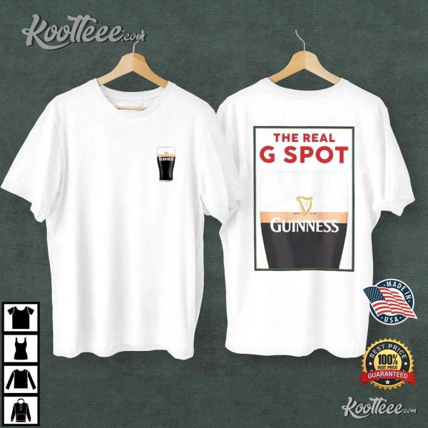 Guinness Split The G Irish Stout The Real G Spot T-Shirt